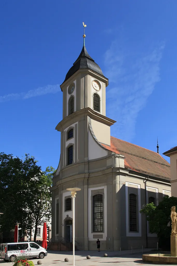 Stadtkirche, Kurplatz in Bad Wildbad