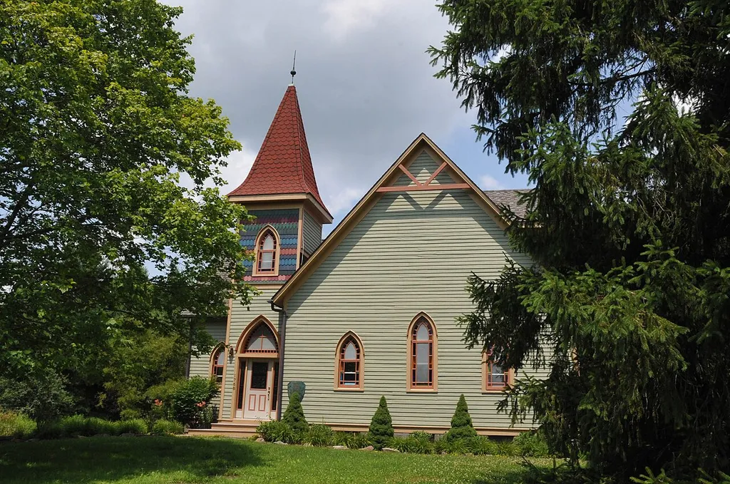 BUILT 1896 IN LATE VICTORIAN STYLE; THE CHURCH CLOSED IN 2004 AND IS UP FOR SALE