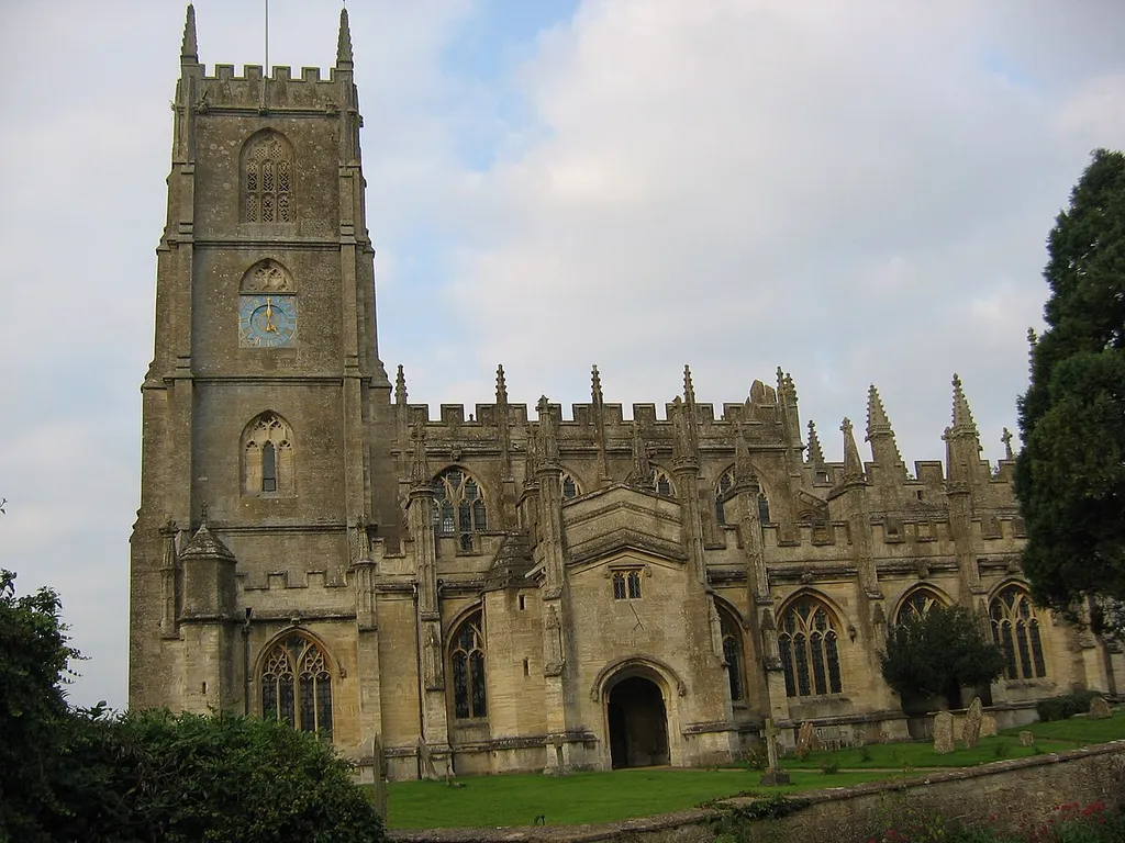 The church of Steeple Ashton