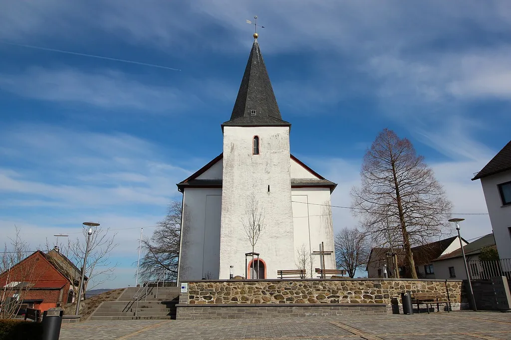 Evangelische Kirche, Alpenrod, Westerwald, Rheinland-Pfalz
