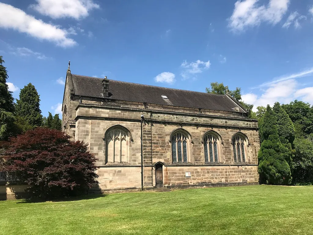 Photograph of the Church of St Mary and All Saints, Trentham Estate, Staffordshire, England
