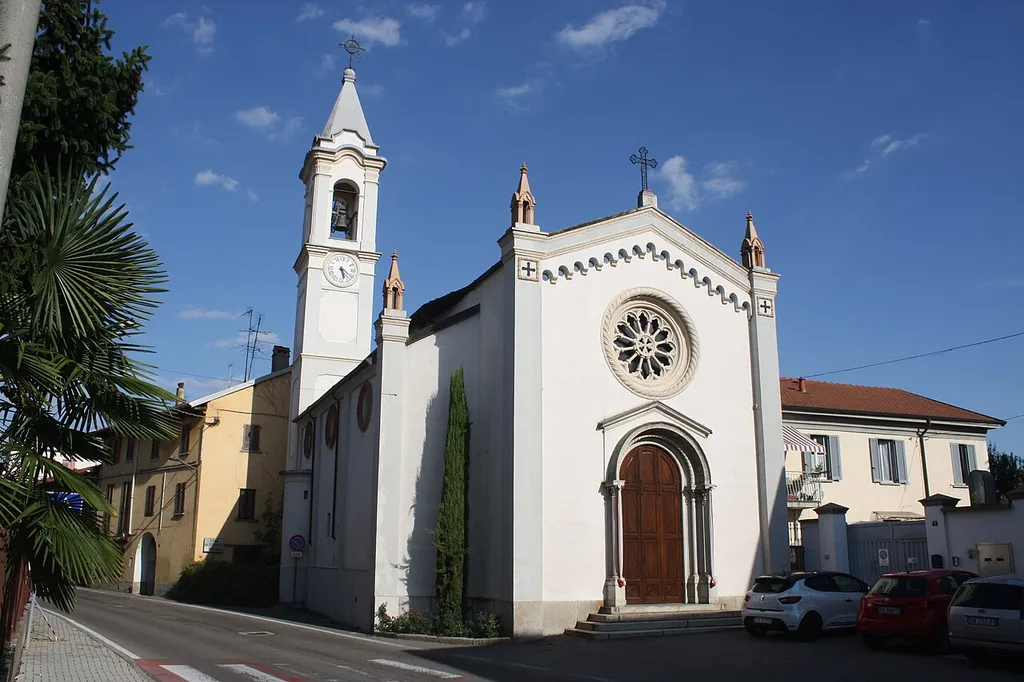 La chiesa vecchia dei Santi Nazaro e Celso a Prospiano, frazione di Gorla Minore.