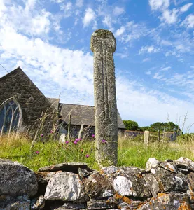 Cross At Approx 12m South Of South South Transept Of Church Of Saint Corentin