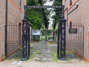 Gate Approximately 100 Metres South West Of St Margarets Church