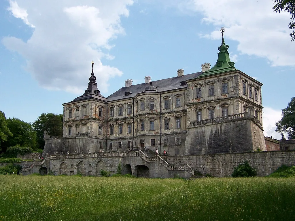 The castle in Podhorce (Ukraine).