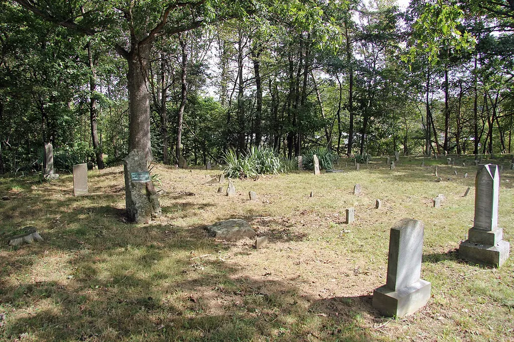The Old Probst (Lutheran) Church is located .2 miles northwest from the intersection County Road 21 and Probstburg Road in Brandywine, WV (38.602769, -79.257056). The original church's location is now located by a marker in the cemetery. There is historic school (Probst School) and a rebuilt church as well as picnic shelter on the site.