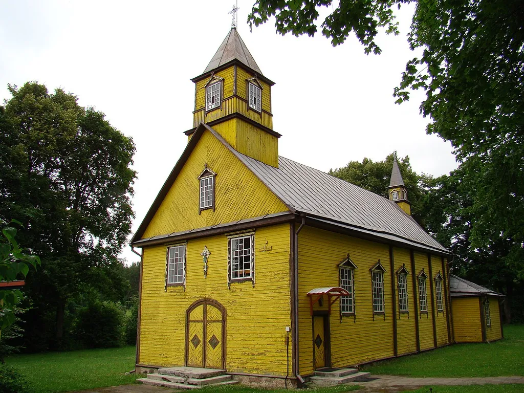 Silenai church, Vilnius district, Lithuania