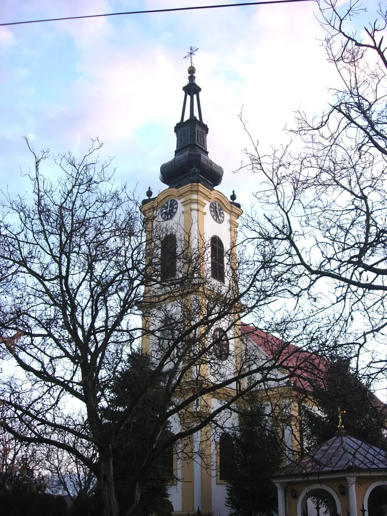 The Orthodox church in Krčedin.