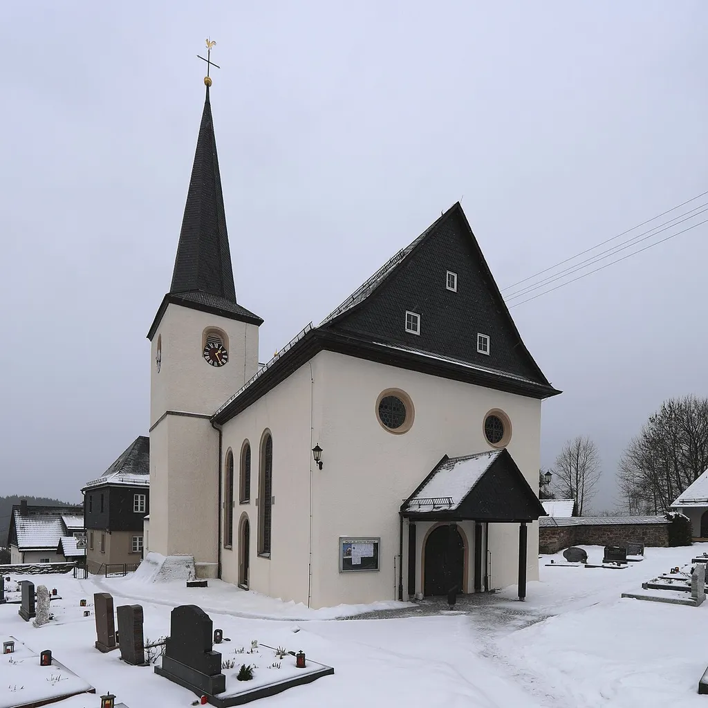 Katholische Kirche St. Johannes der Evangelist in Posseck