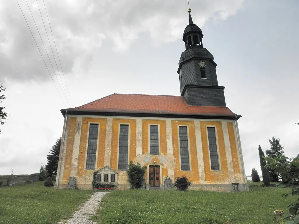 Church in Bremsnitz in Thuringia