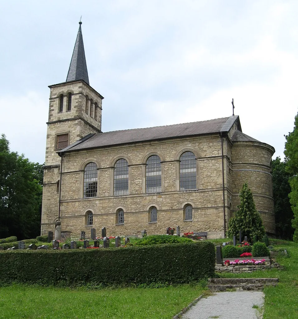 Die Kirche in Kleinjena. Camera location51° 10′ 53.44″ N, 11° 46′ 33″ E View this and other nearby images on: OpenStreetMap 51.181511; 11.775833