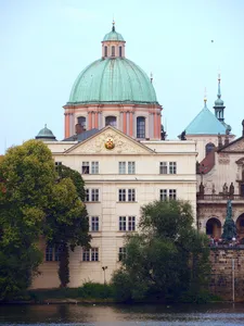 Monastery of Knights of the Cross with the Red Star in the Old Town of Prague