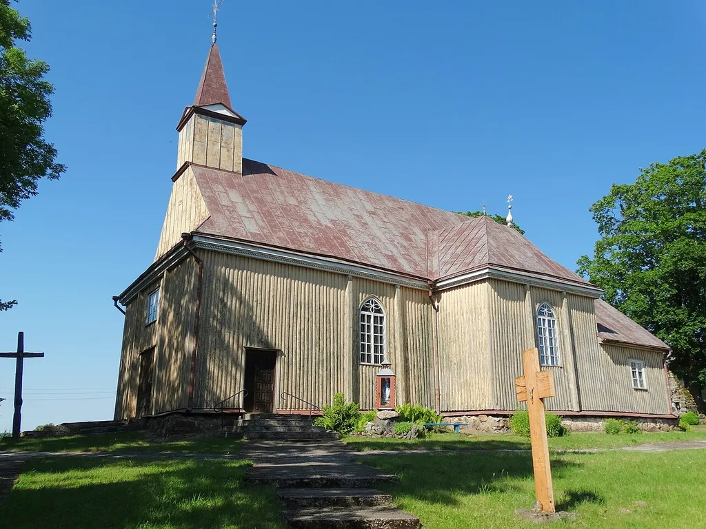 Roman Catholic Church, Kantaučiai, Plungė District, Lithuania