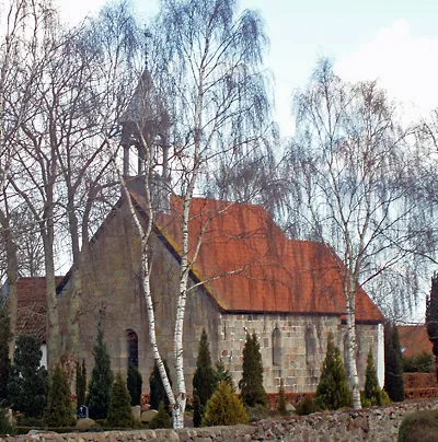 Randlev Kirke, Odder Kommune, Hads Herred, Århus Amt, Denmark