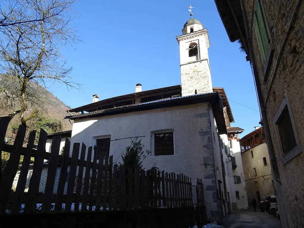 Cimego, quarter of Quartinago (Borgo Chiese, Trentino, Italy), Saint Anthony the Great church