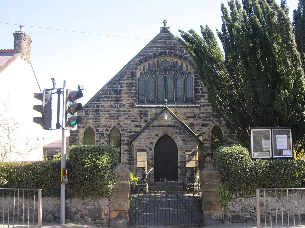 Welsh Presbyterian Church, High Street, Caergwrle, Flintshire, Wales.