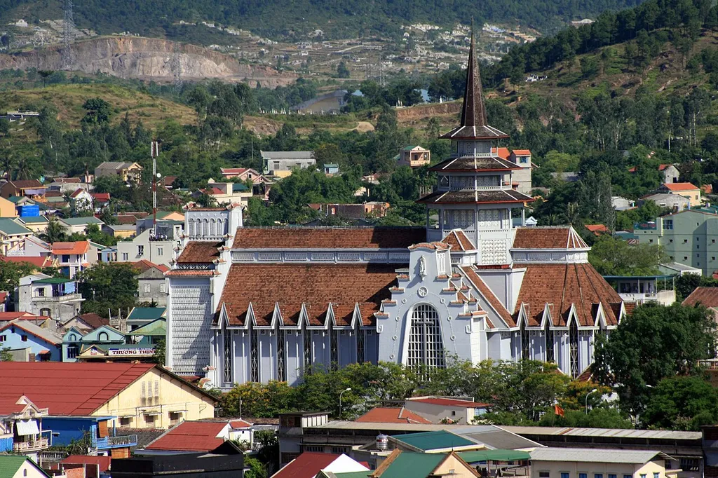 Redemptorist Church in Hue, Vietnam.