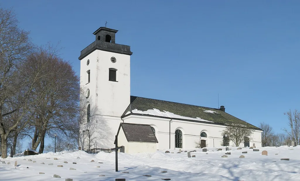 Rådmansö kyrka i Norrtälje kommun.