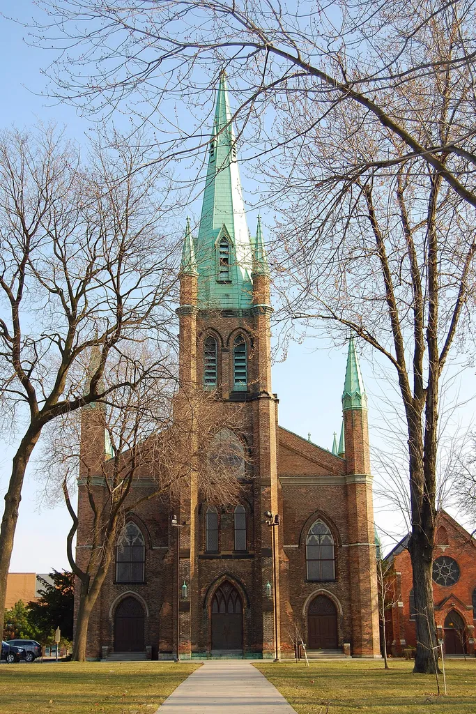 Our Lady of the Assumption, currently located at 350 Huron Church Road in Windsor, Ontario, is the oldest continuous parish in Ontario. It was originally established as “The Mission of Our Lady of the Assumption among the Hurons in Detroit” in 1728 by the Jesuit missionary, Fr. Armand De La Richardie, S.J. In 1765, a 60 x 30 ft. church was erected for the Hurons and some sixty French settler families. Assumption became an official, canonical institution in 1767 under its first pastor, Fr. Pierre Potier S.J. who remained at his post until his death in 1781. Source: <a href="http://en.wikipedia.org/wiki/Our_Lady_of_the_Assumption_(Windsor,_Ontario)" rel="nofollow">en.wikipedia.org/wiki/Our_Lady_of_the_Assumption_(Windsor...</a>