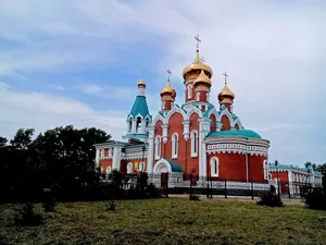 Orthodox cathedral of Saint Elijah the Prophet in Komsomolsk-on-Amur
