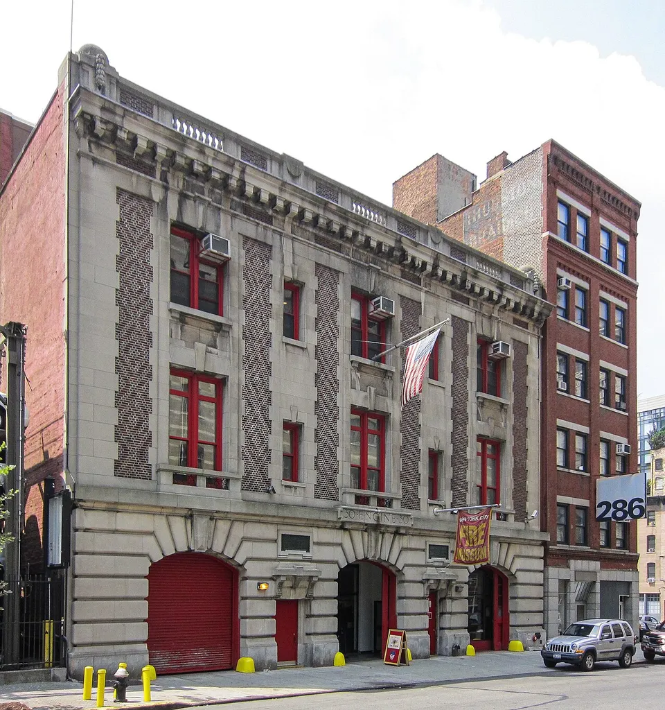 New York City Fire Museum, 278 Spring Street, Manhattan, New York.