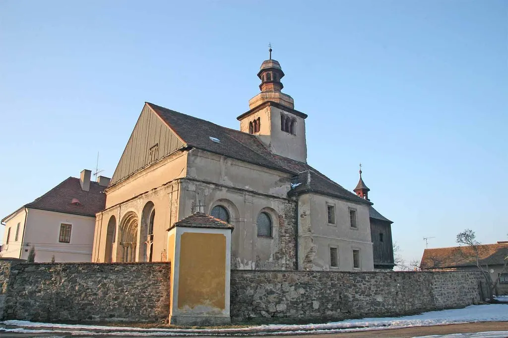 Romanesque church of St Procopius in Záboří nad Labem