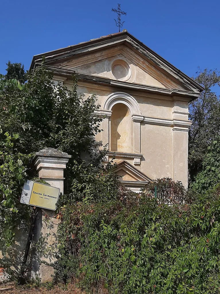 L’oratorio di Sant’Antonio alla cascina Sarmazzano.