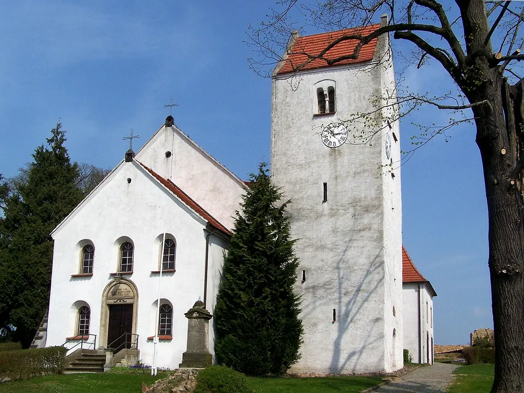Kirche zu Naunhof, Gemeinde Ebersbach, Landkreis Meißen