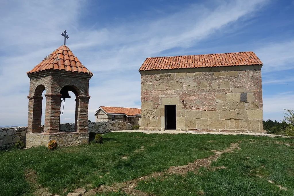 A monastery on Mt. Udzo, Tbilisi, Georgia