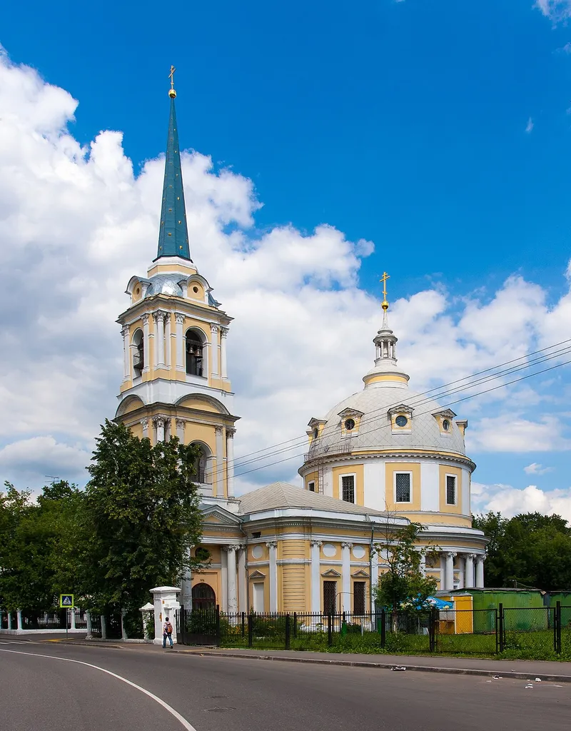 Church of the Ascension in Gorohovo pole (Moscow, Russia)