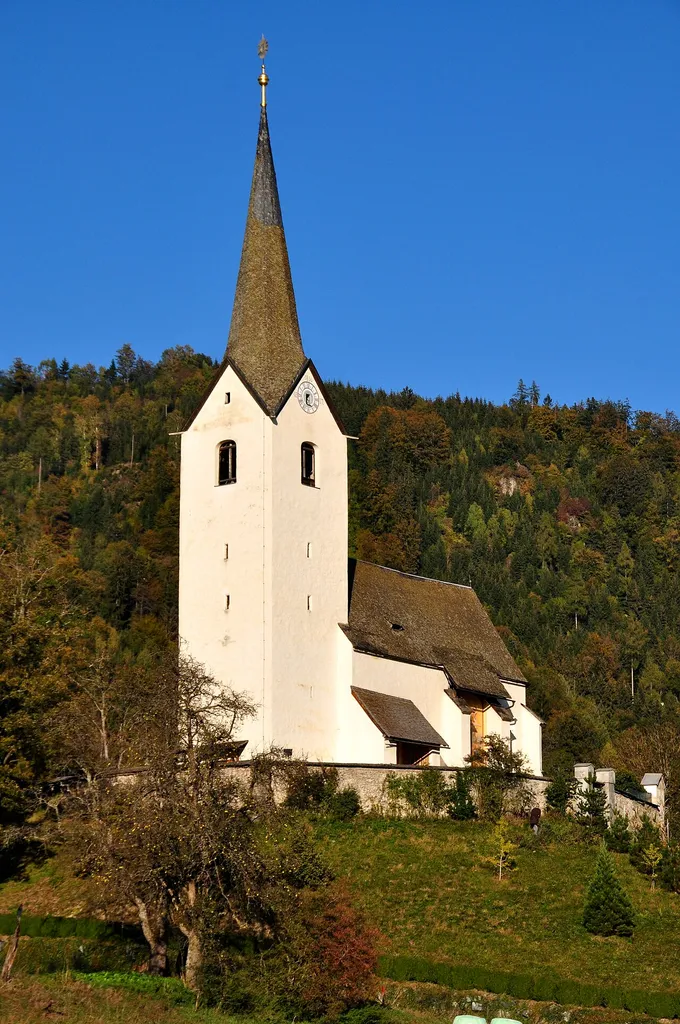 Subsidiary church Saint Martin in Freudenberg, market town Magdalensberg, district Klagenfurt Land, Carinthia, Austria, EU