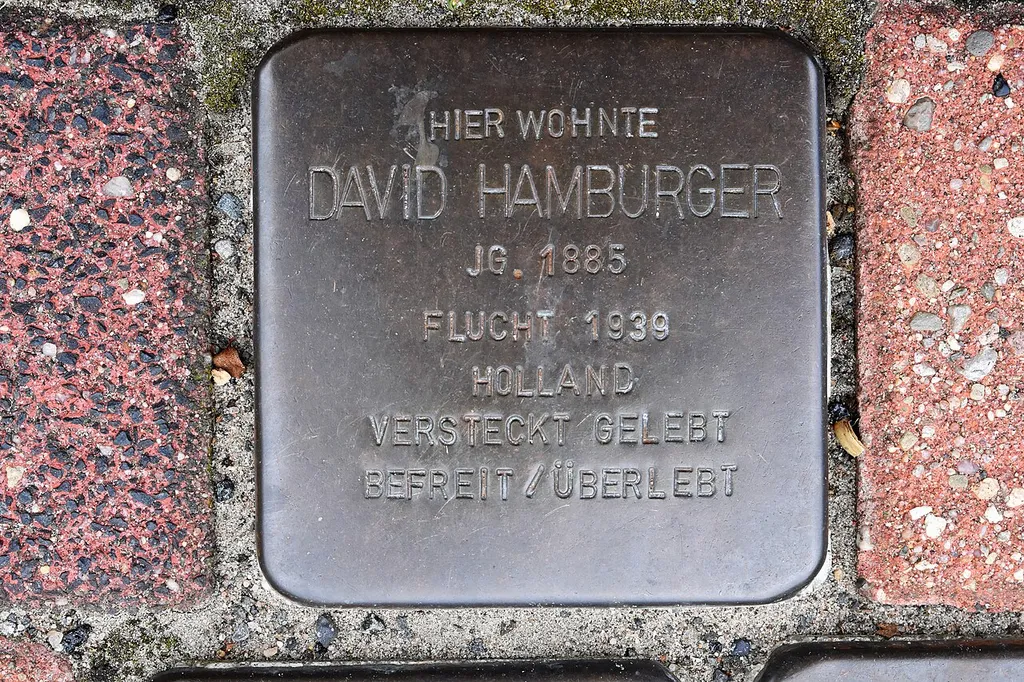 Schorfteichstraße 1, Fürstenau; Stolperstein für David Hamburger