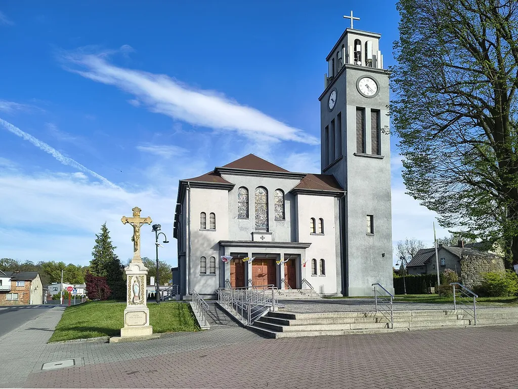 Saint John Nepomuk church in Przyszowice, Upper Silesia, Poland