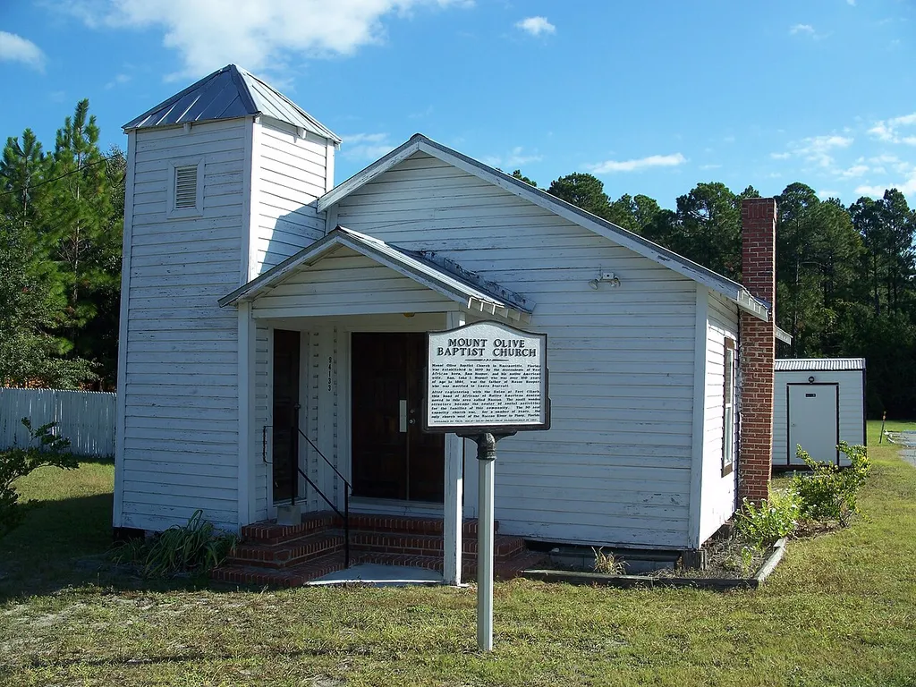 Nassauville, Florida: Mount Olive Missionary Baptist Church: