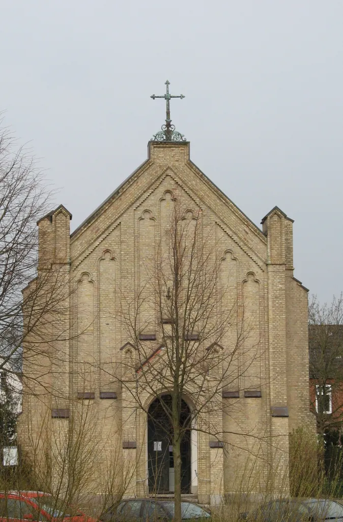 catholic saint knud church in Friedrichstadt Author: Dirk Ingo Franke
