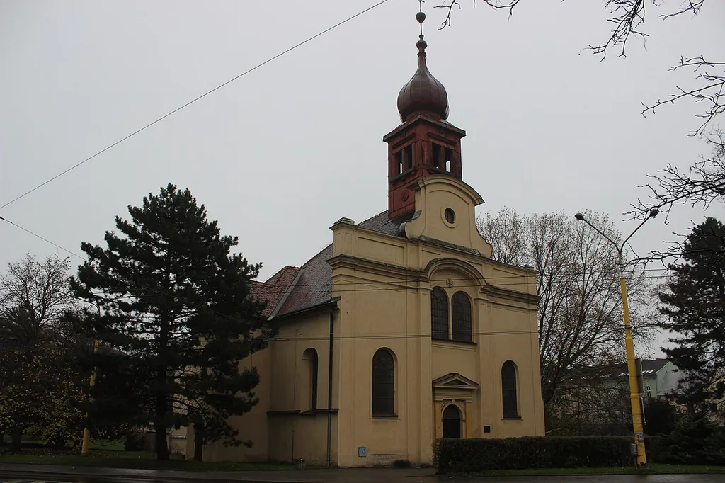 Opavský kostel svatého Jana Křtitele.