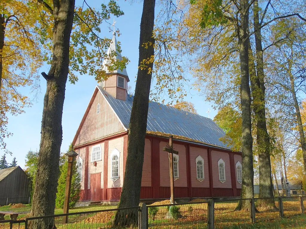 Catholic Church, Bazilionai, Šiauliai district, Lithuania