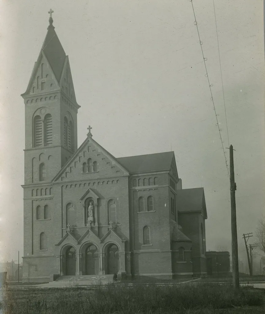 " St. Matthias, Clairmont and Ainslie"--Photograph verso.