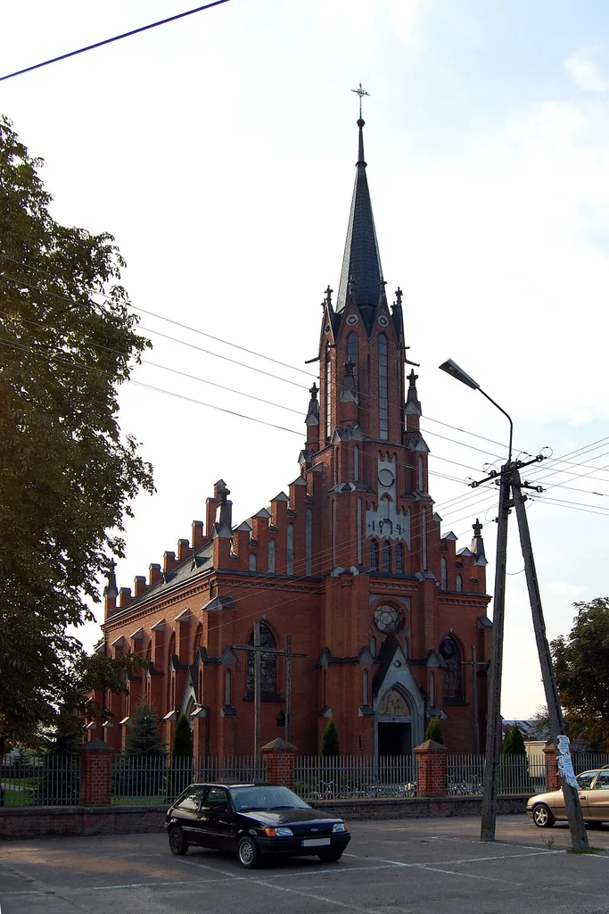 Church in Radoryż Kościelny, Lublin Voivodeship, Poland. Built in 1914.