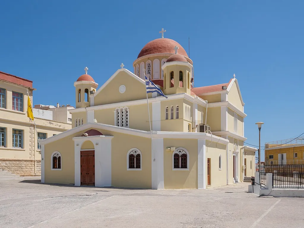 The church of Saint Katherine in Sitia, Crete.