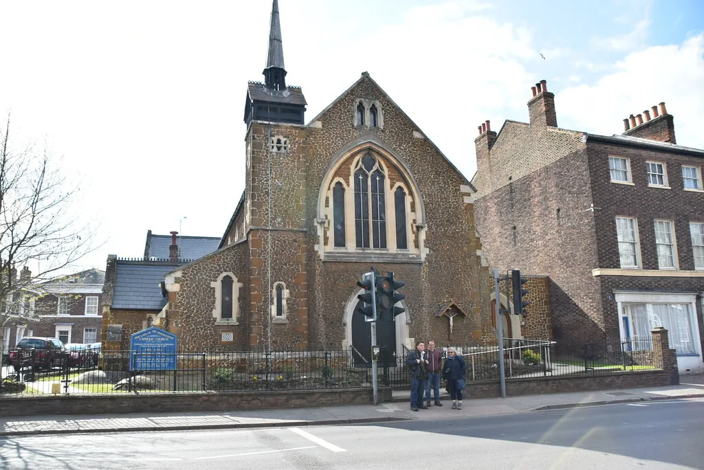 Our Lady of the Annunciation, also known as St Mary's, Roman Catholic Church, King's Lynn, Norfolk, England. Pontifical shrine of Our Lady of Walsingham.
