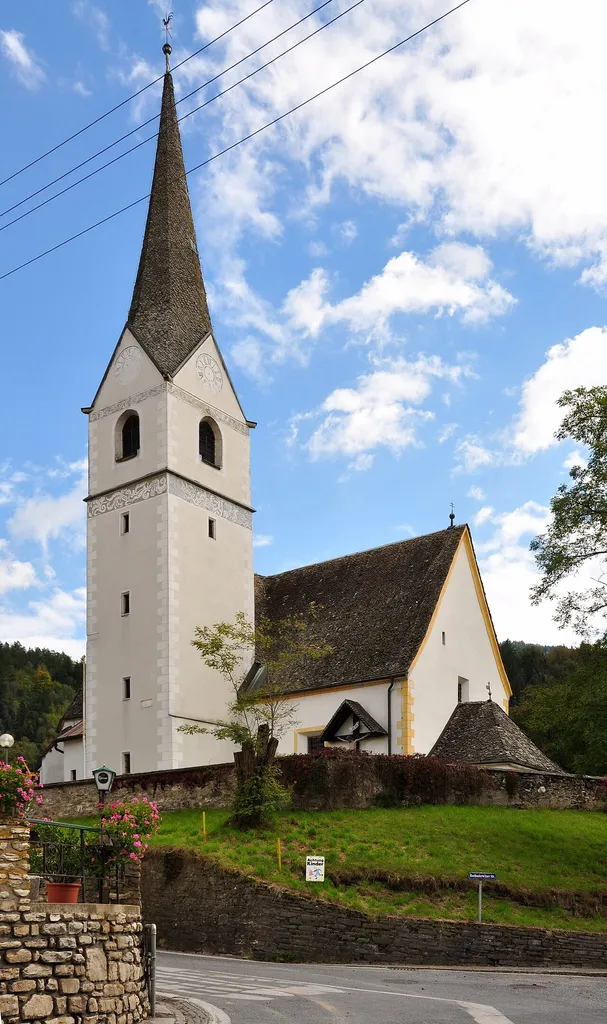 Parish church Saint Donatus at Sankt Donat, municipality Sankt Veit an der Glan, district Sankt Veit, Carinthia, Austria, EU
