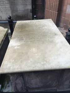 Allen Monument South Of Apse At East End Of Church Of St Ann