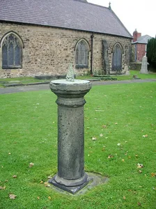 Sundial In The Churchyard to Church of St Mary, Church Street (S Side)