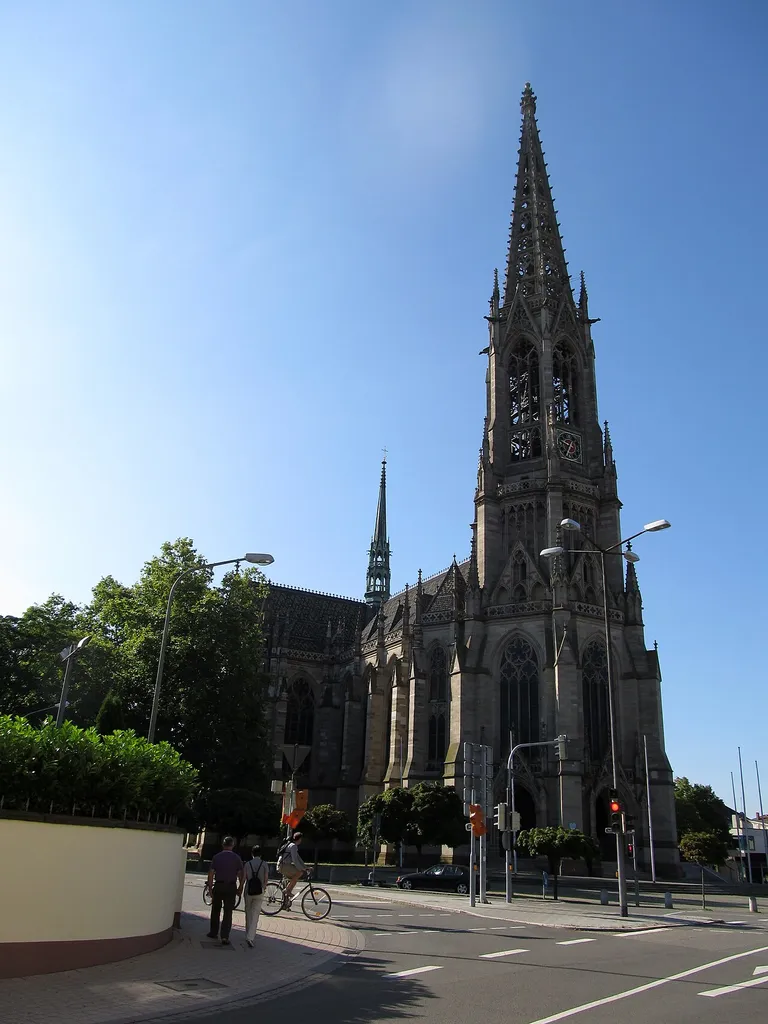 Die Gedächtniskirche der Protestation in Speyer, Rheinland-Pfalz