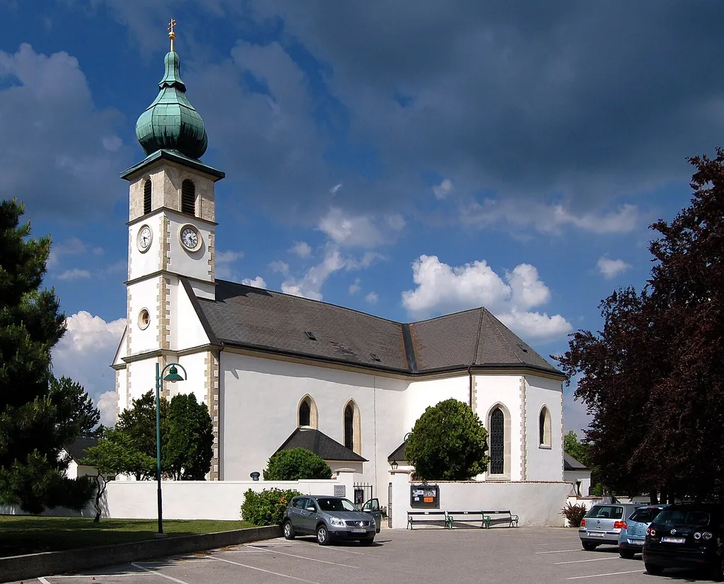 The catholic parish church of Saint John the Baptist in Trumau, Lower Austria, is a cultural heritage monument.