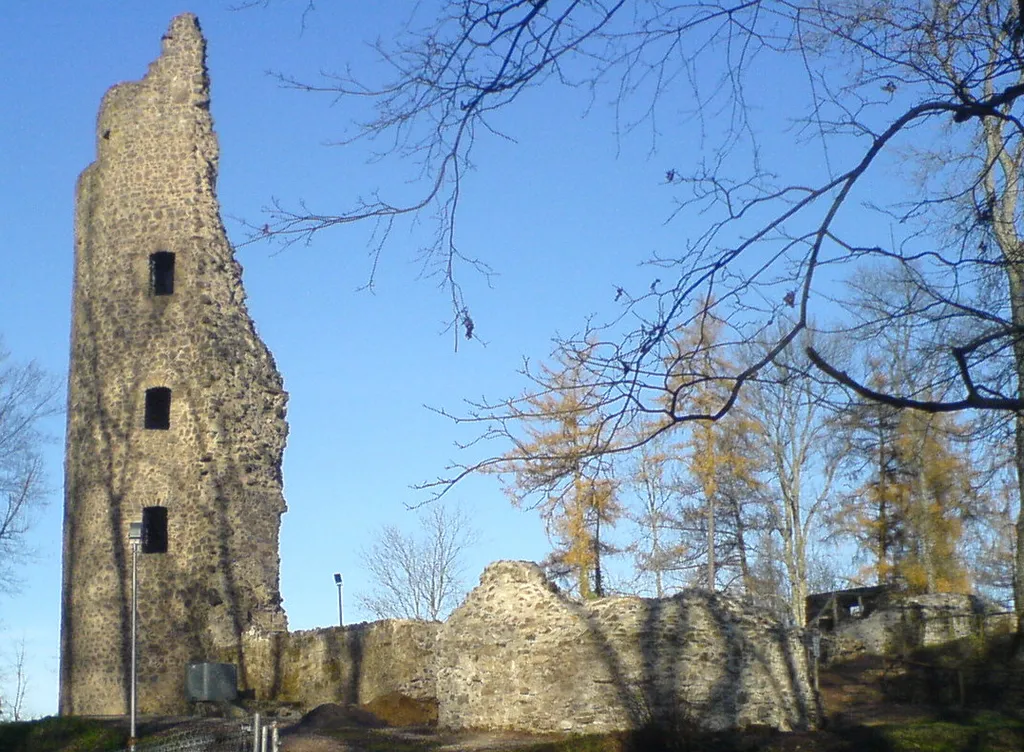 Die Burgruine Dagstuhl im saarländischen Wadern.