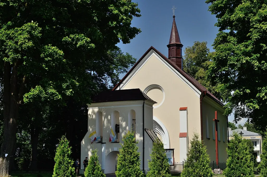 Zamch - dawna cerkiew grekokatolicka ob. rzymskokatolicki kościół parafialny. p.w. św. Jozafata i św. Praksedy, 1842