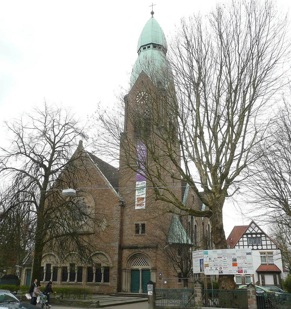 Evangelische Christuskirche, Bochum Gerthe, Lothringer Straße