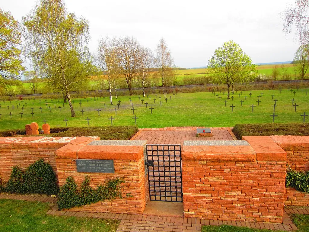 Hautecourt German military cemetery